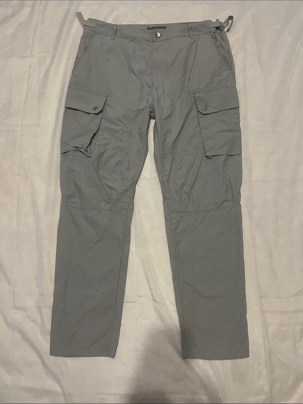 Men's Cargo Pants in Light Gray - Classic Utility Style